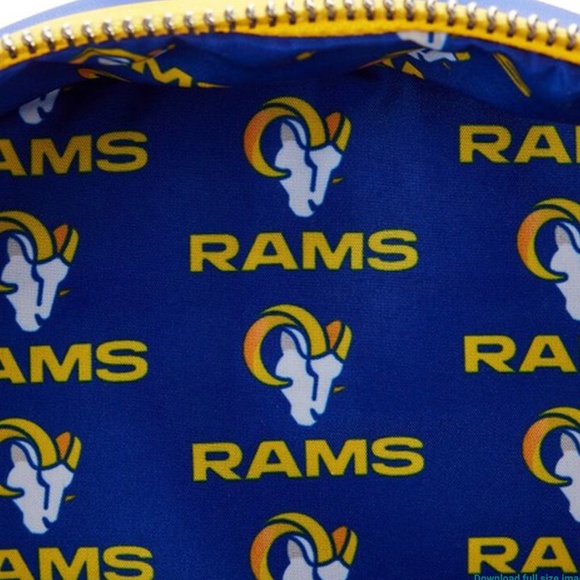 Loungefly NFL LA Rams Patches Mini Backpack main image 5